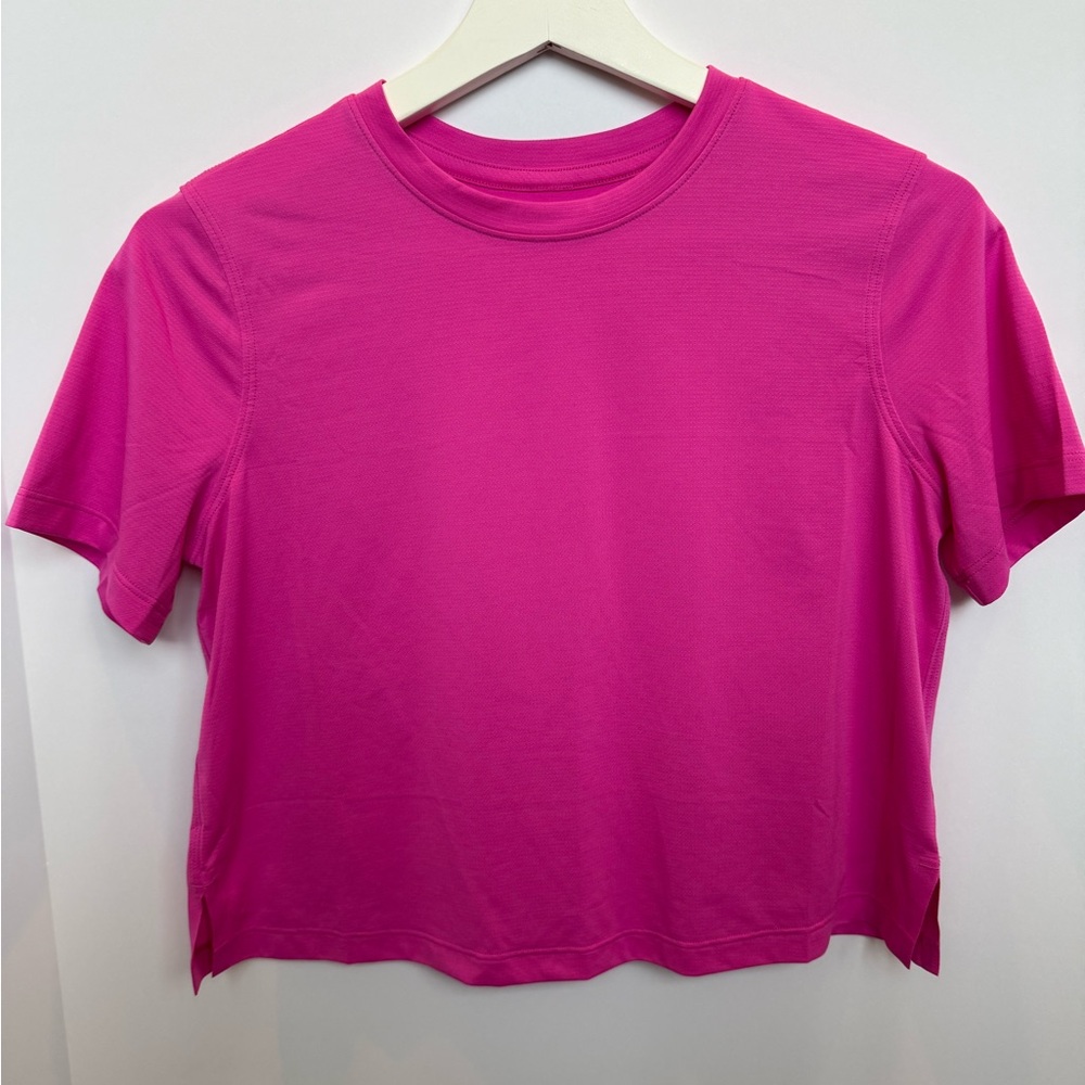 Lululemon Pow Pink Ultralight Waist-Length T-Shirt Size 4